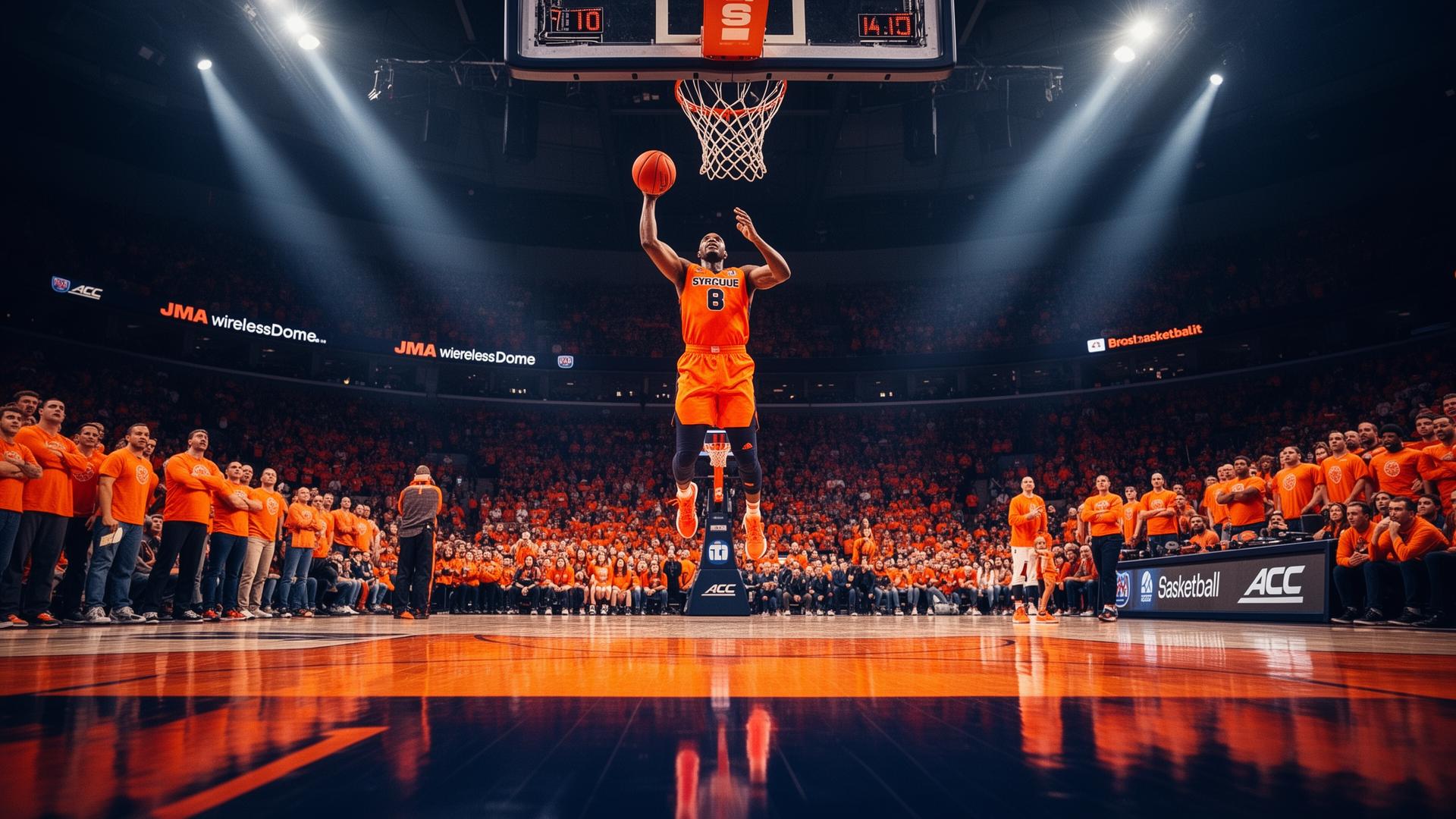Courtside view